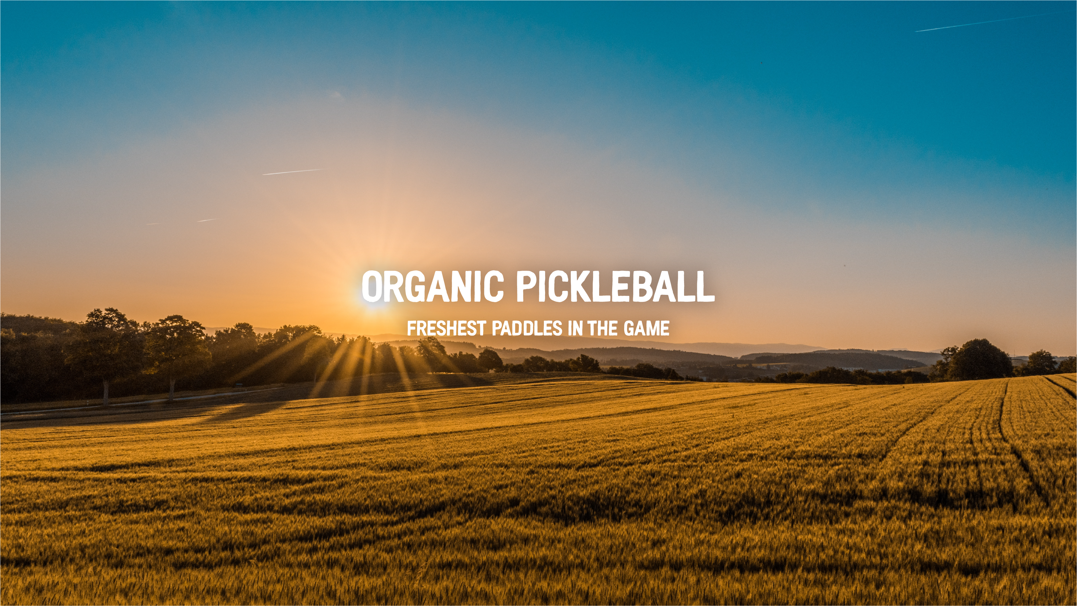 The Freshest Paddles | Organic Pickleball